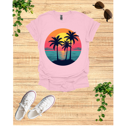 Sunset Retro -Shirt