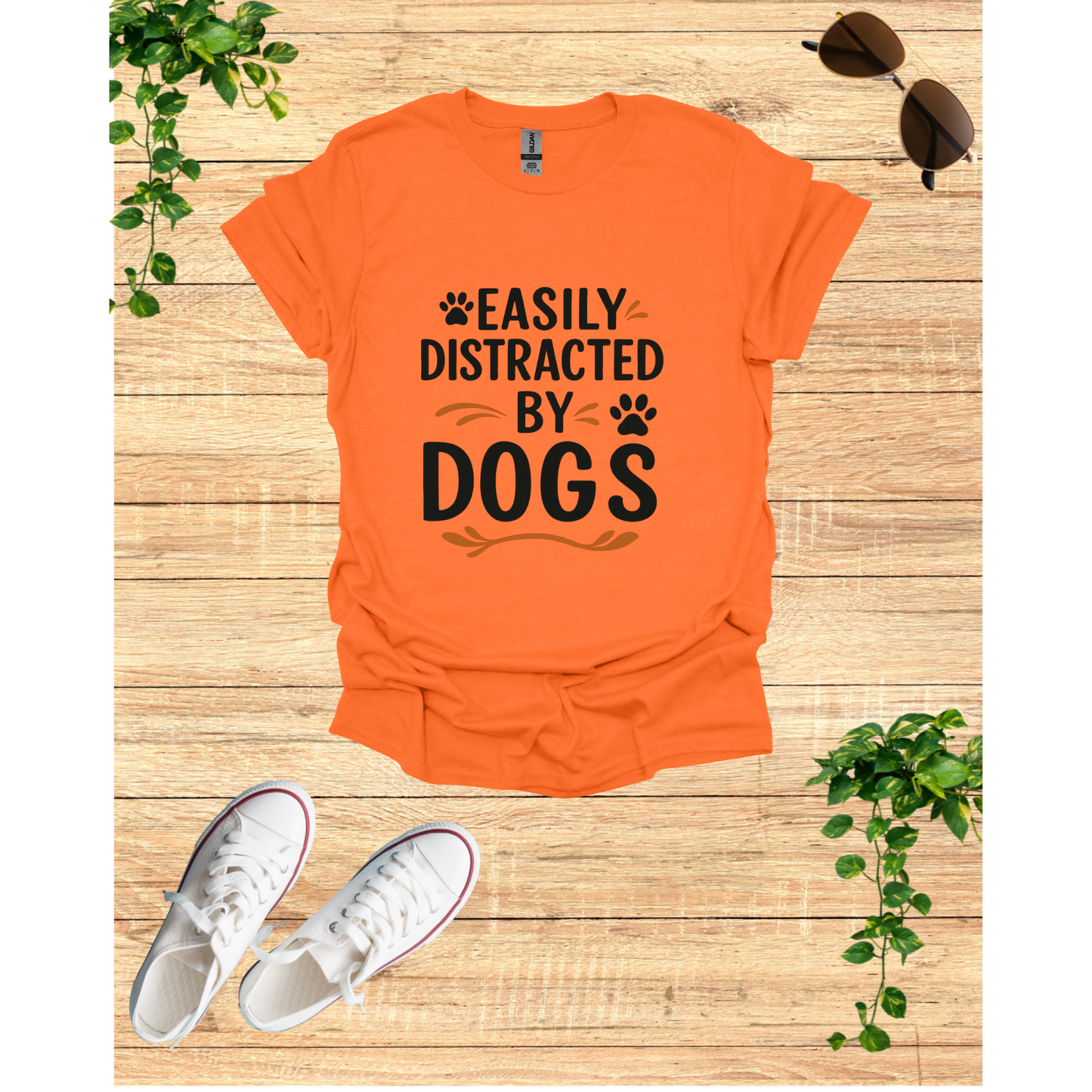 Easily Distracted by Dogs Unisex Softstyle T-Shirt | Fun Dog Lover Tee, Perfect for Pet Owners, Birthday Gift, Casual Wear, Dog [...]