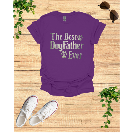 Dogfather T-Shirt, Perfect Gift for Dog Lovers, Dogfather Appreciation, Casual Wear, Pet Owners Gift