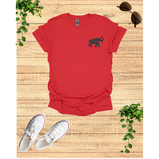 Elephant Graphic Unisex Softstyle T-Shirt - Perfect for Animal Lovers