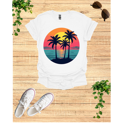 Sunset Retro -Shirt