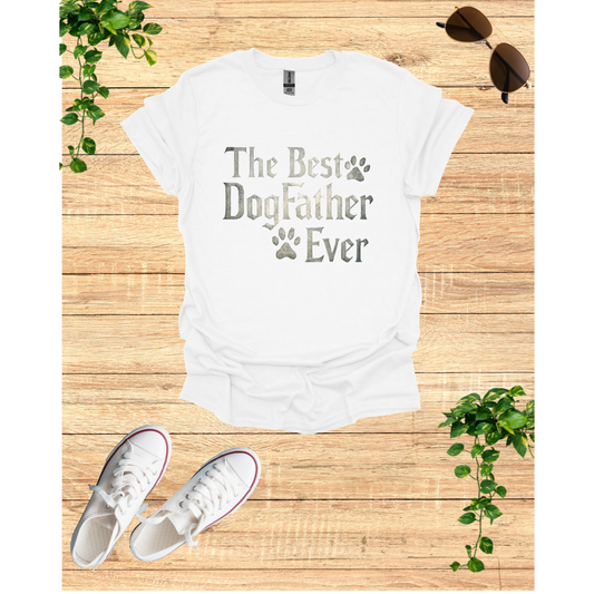 Dogfather T-Shirt, Perfect Gift for Dog Lovers, Dogfather Appreciation, Casual Wear, Pet Owners Gift